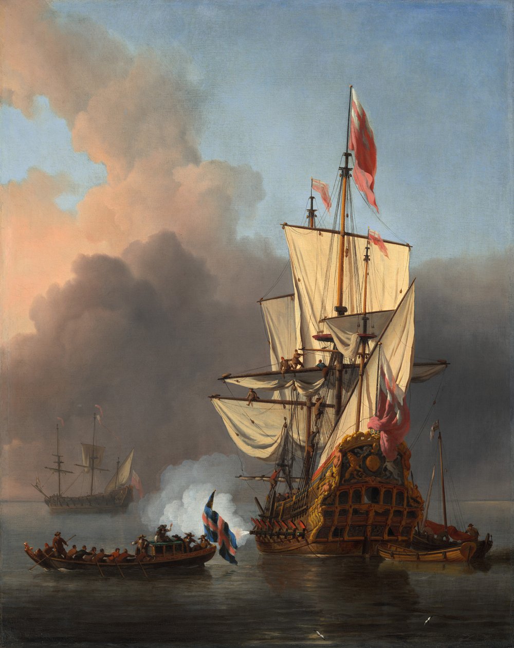  door Willem van de the Younger Velde