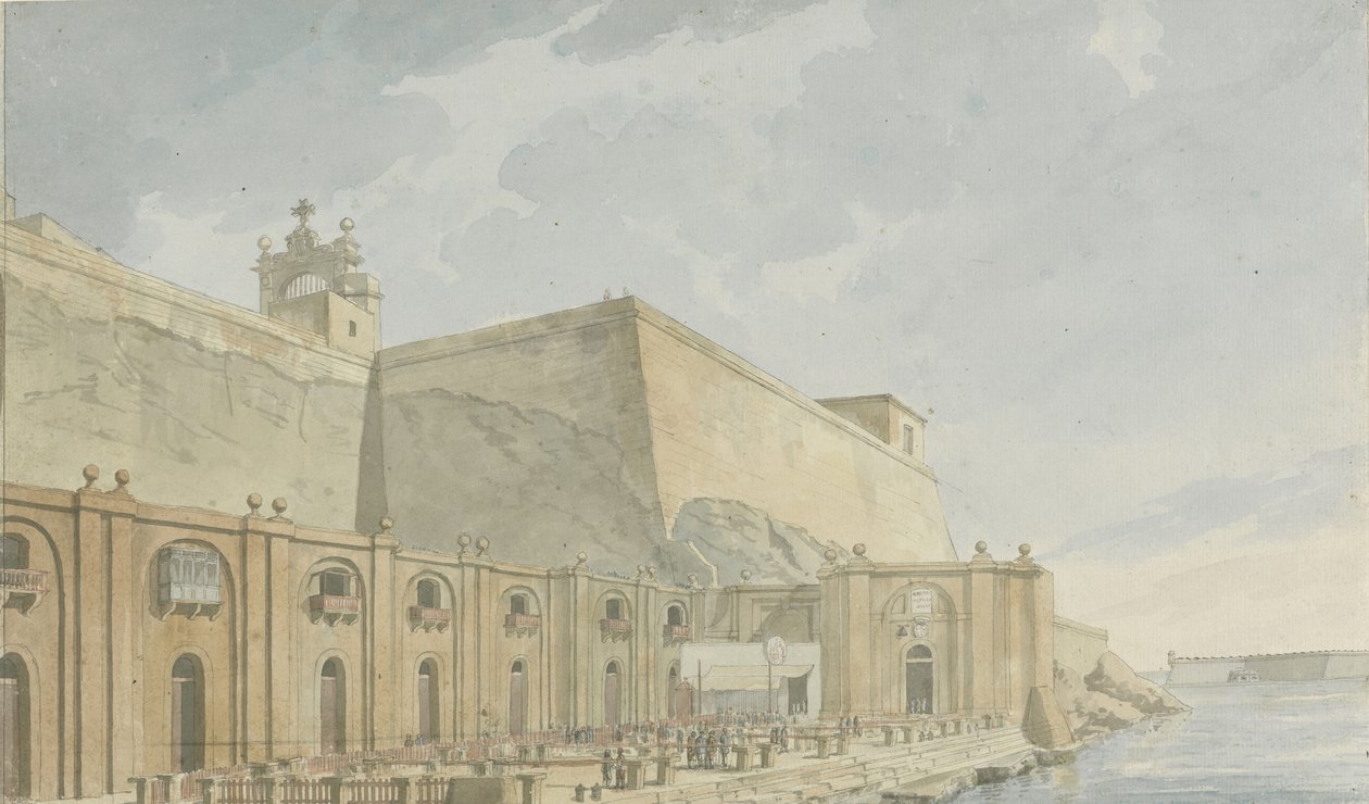 Malta, ca. 1785 door Willey Reveley