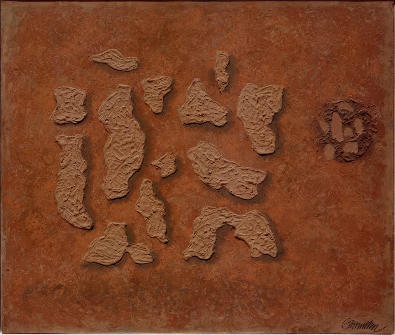 Archaïsche dialoog door Willi Baumeister