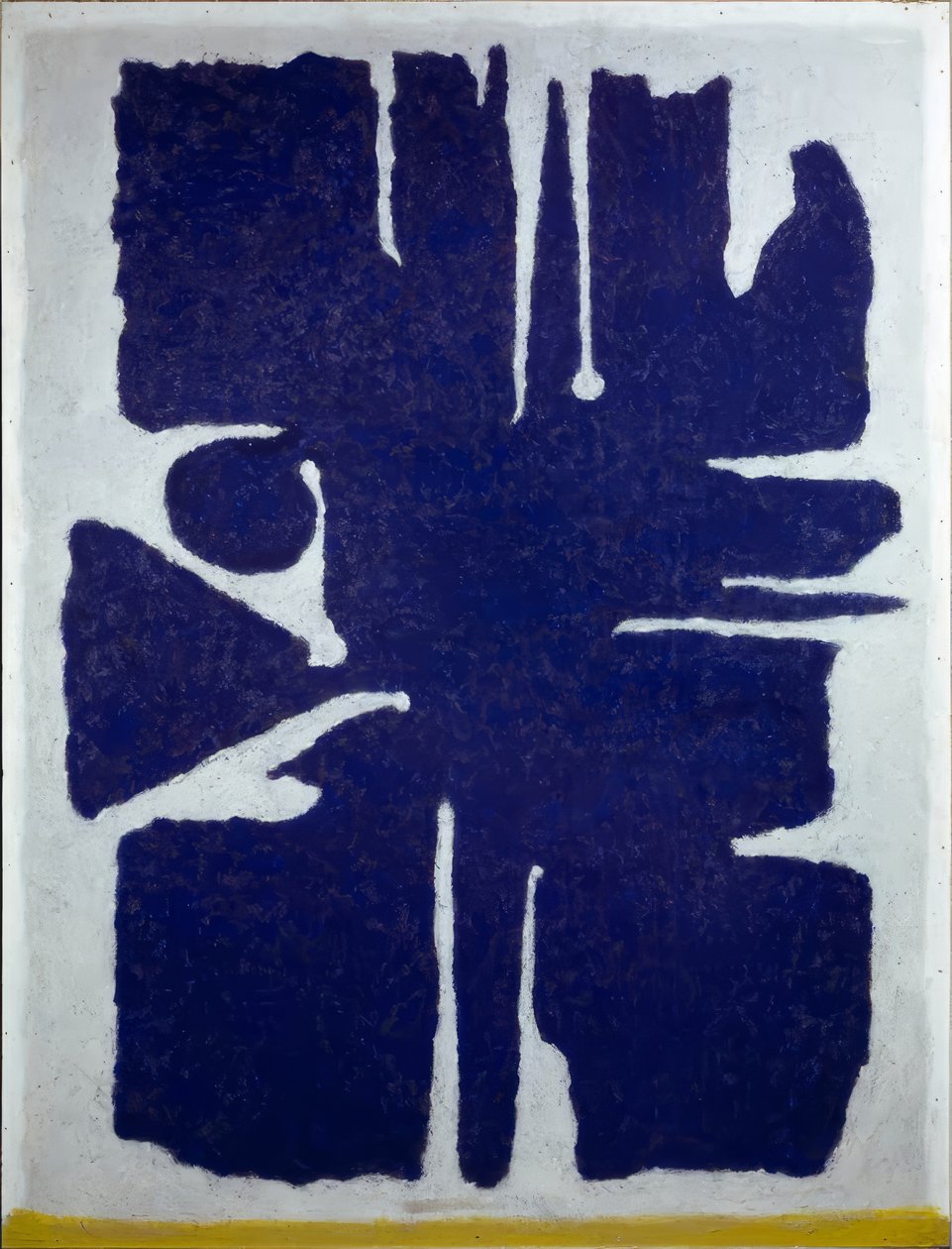 Aru donkerblauw door Willi Baumeister