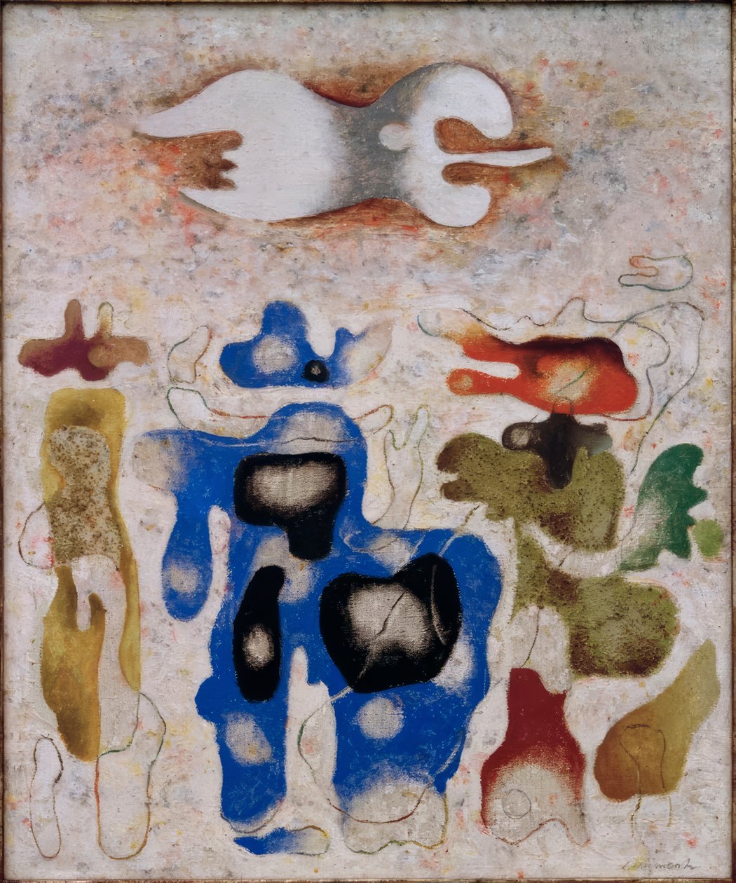 Eidos met reeks IV door Willi Baumeister