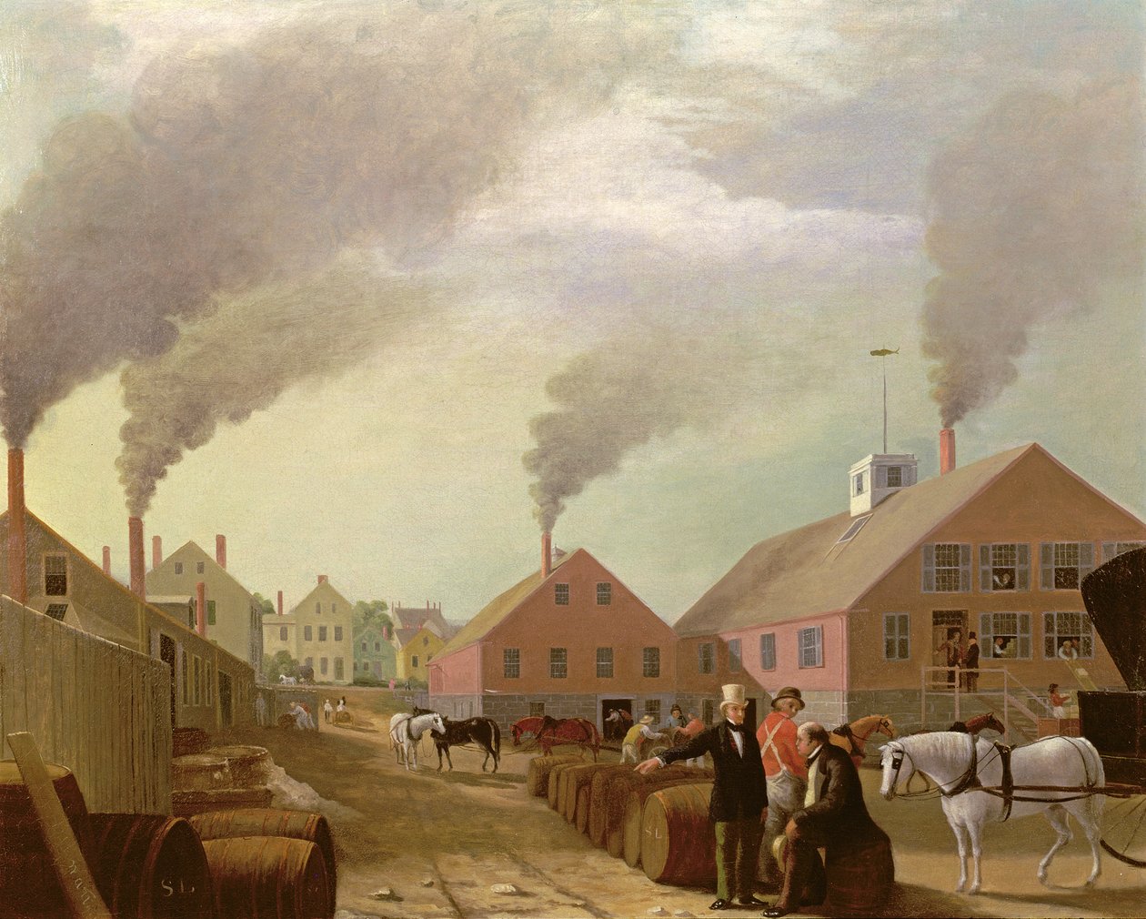 Leonard Olie Werken door William Allen Wall