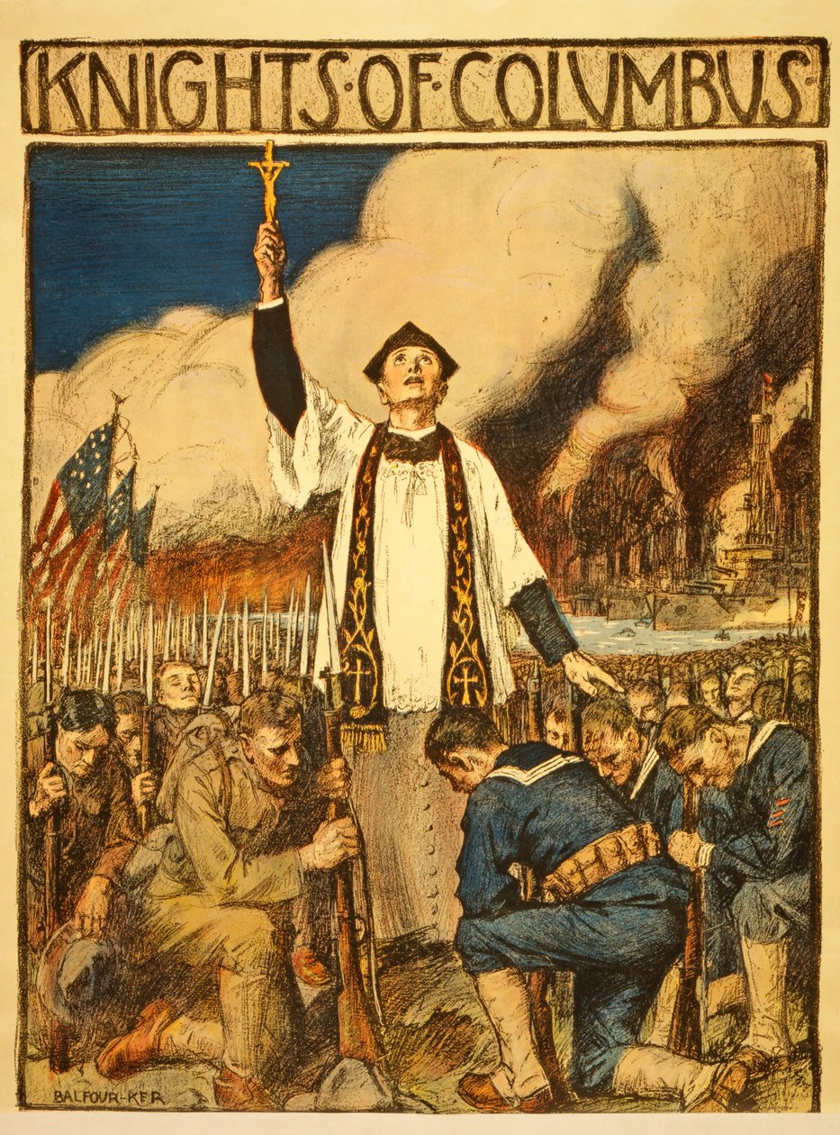 Ridders van Columbus, gepubliceerd 1917 door William Balfour Kerr