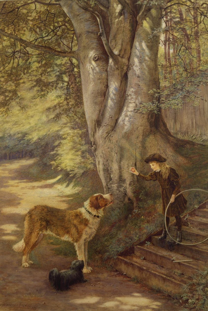 Een Spelletje Bal door William Biscombe Gardner