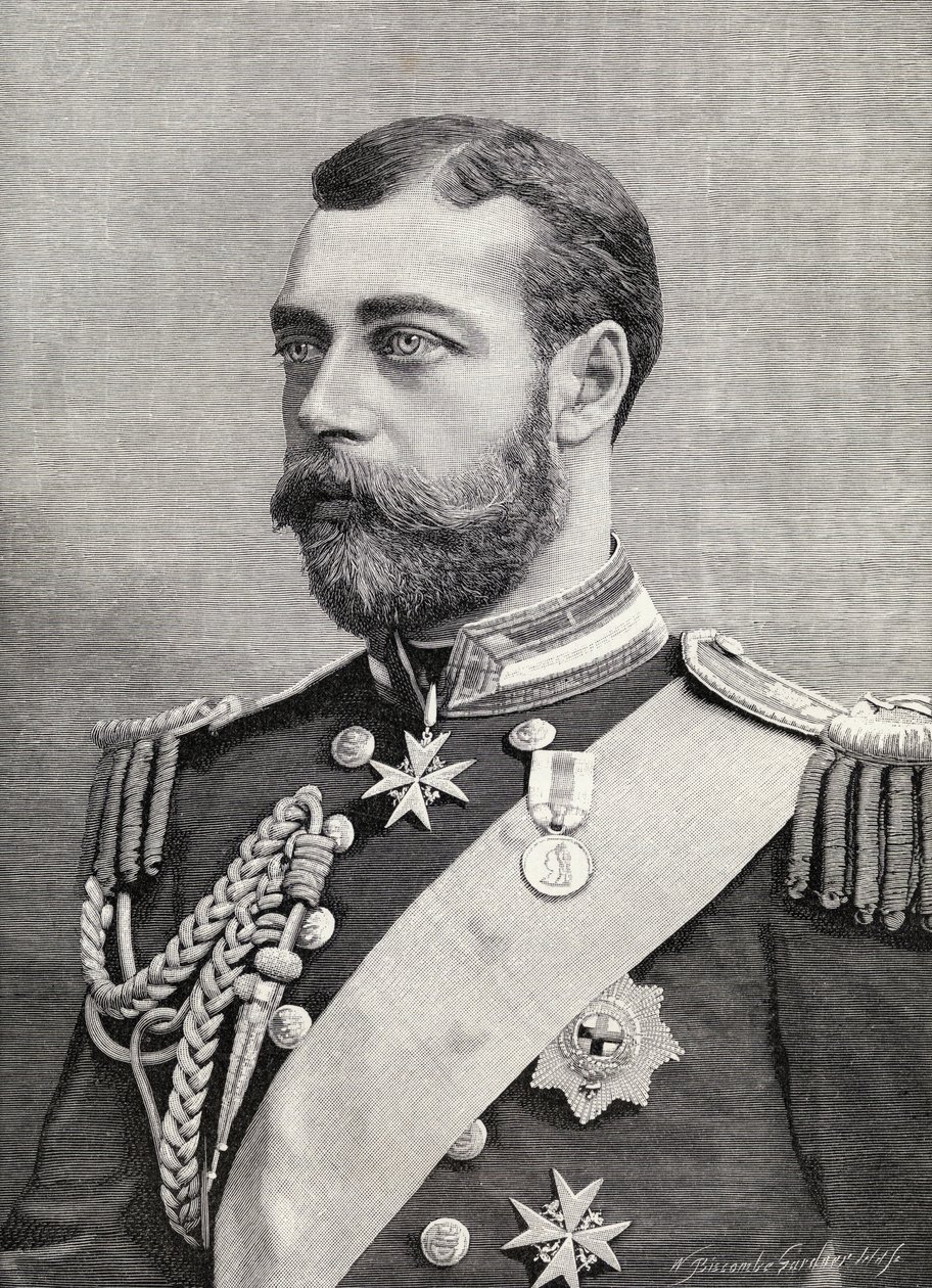 Prins George van Wales, uit 