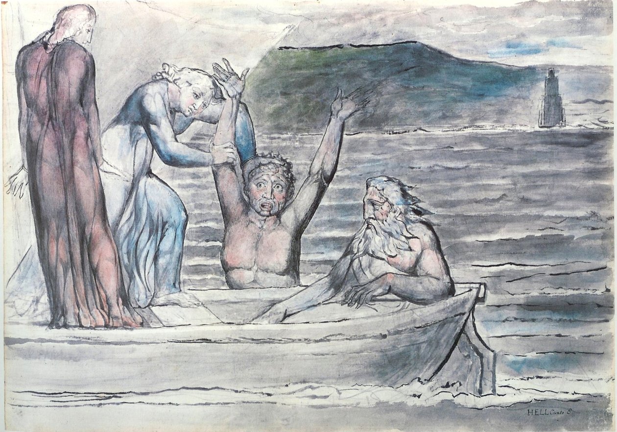 Dante Hel door William Blake