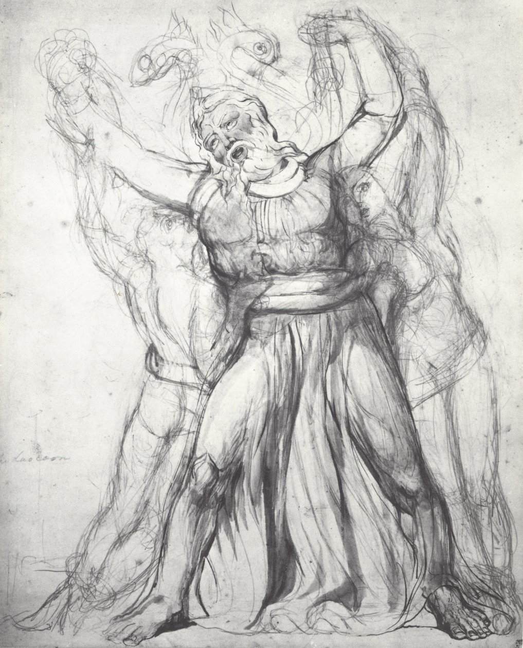 Laocoon door William Blake