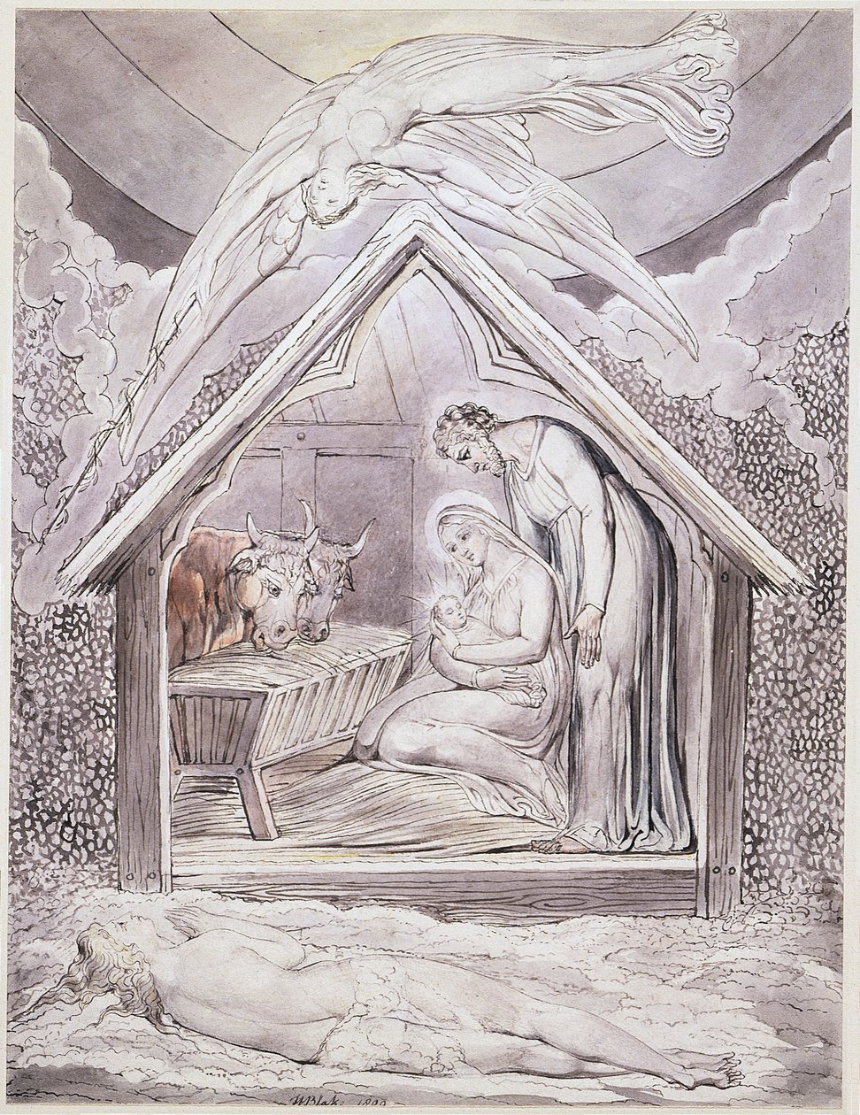 Op de ochtend Thomas door William Blake