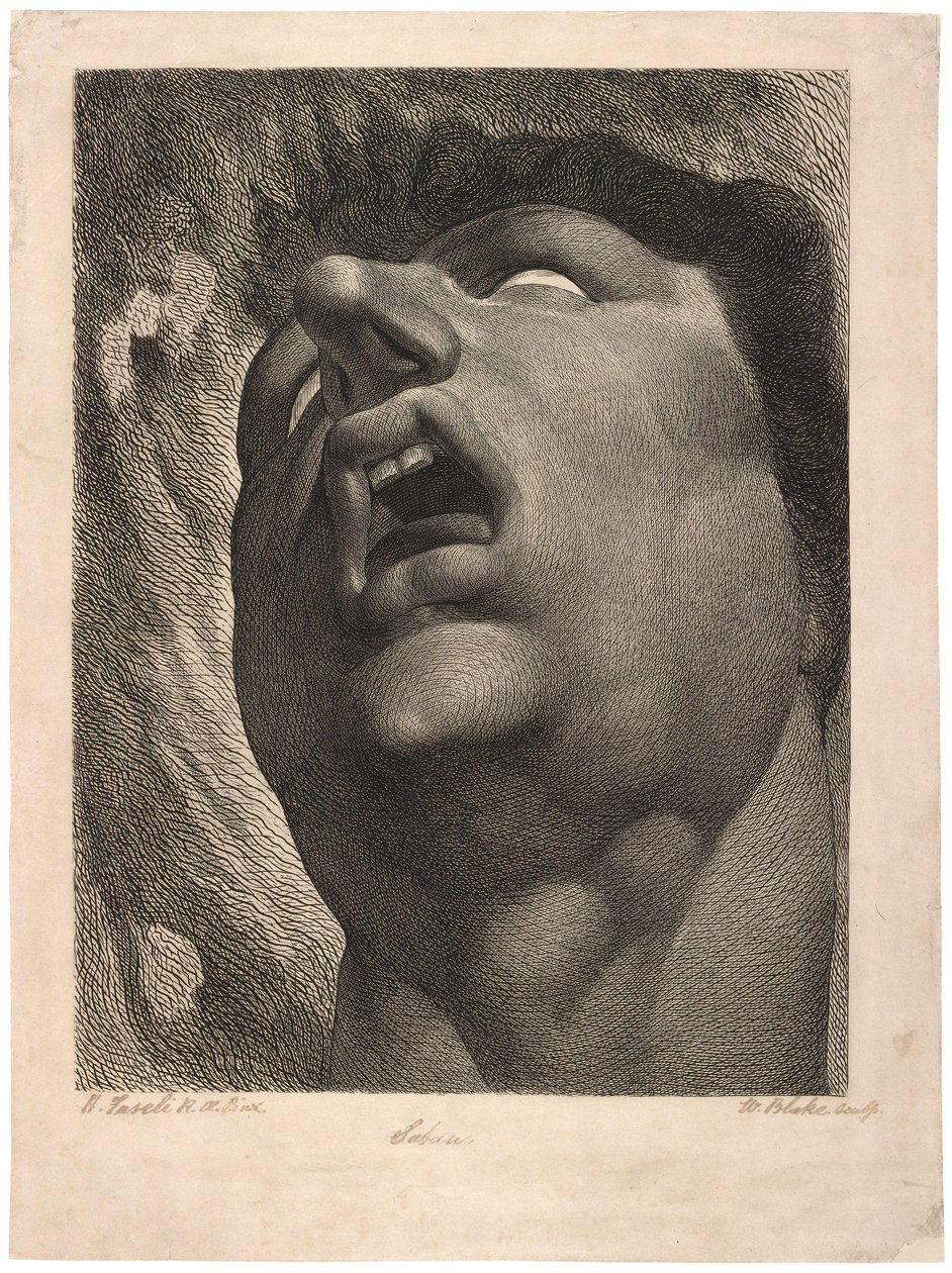 Satan door William Blake