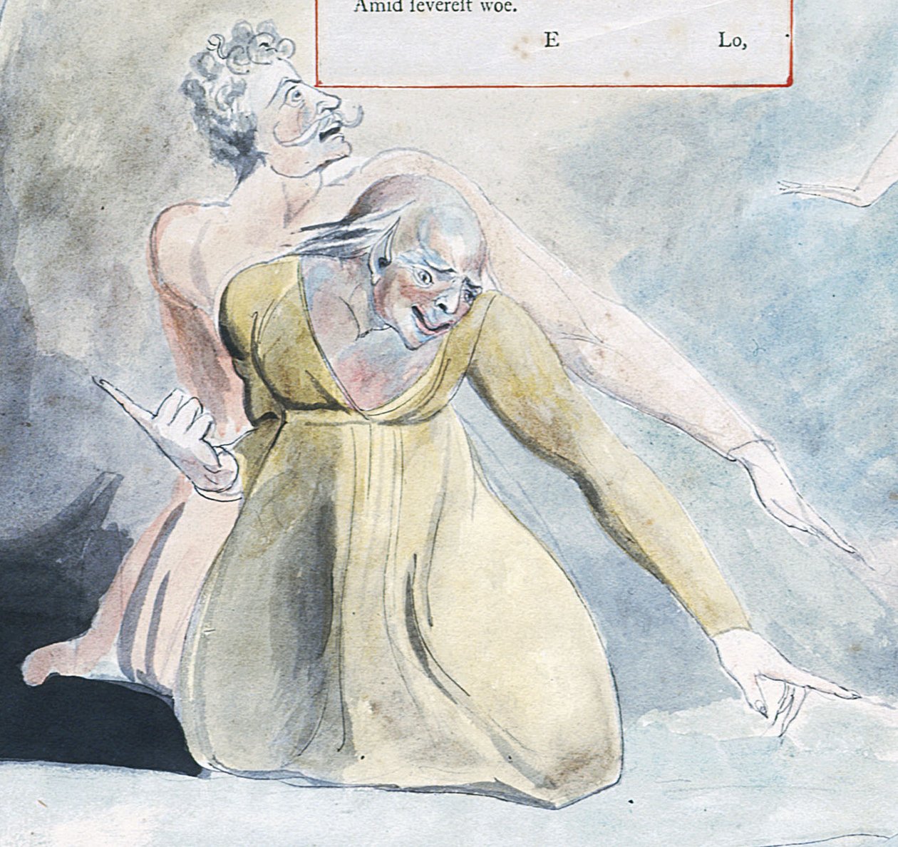 object 19 Butlin 335-19 (detail) door William Blake