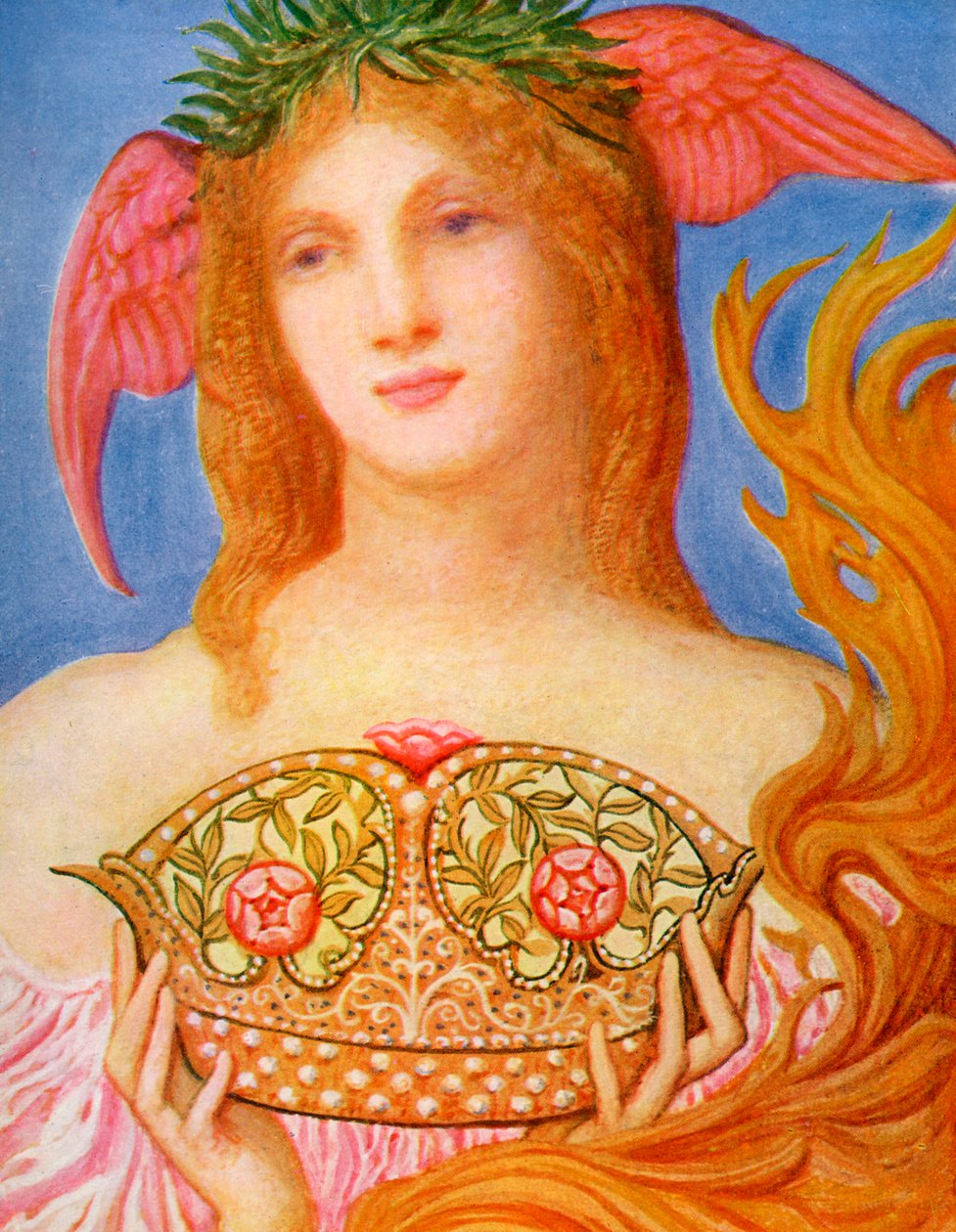 De Kroon van Vrede door William Blake Richmond