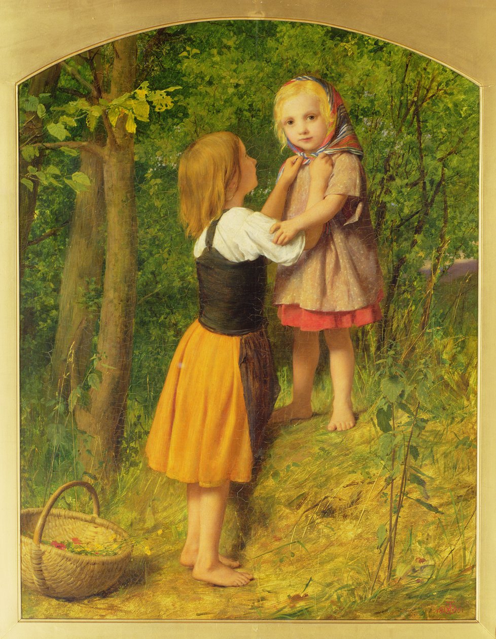 Kinderen in het bos door William Dobson