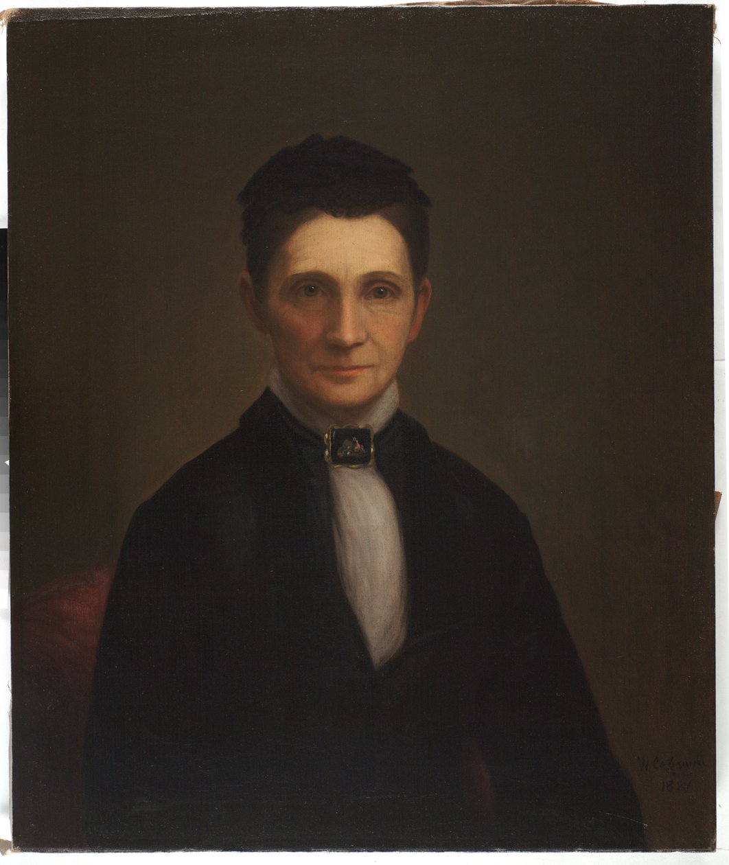 Mevrouw Benjamin Davis Wilson, 1881 door William Cogswell