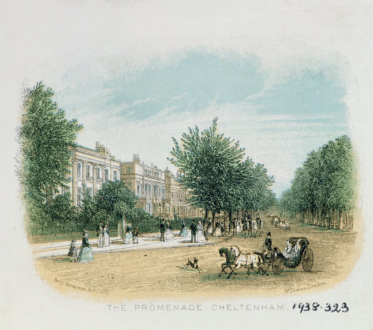 De Promenade, Cheltenham door William Dickes