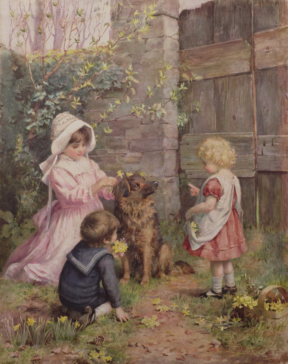 De Verjaardag van de Collie door William Gunning King