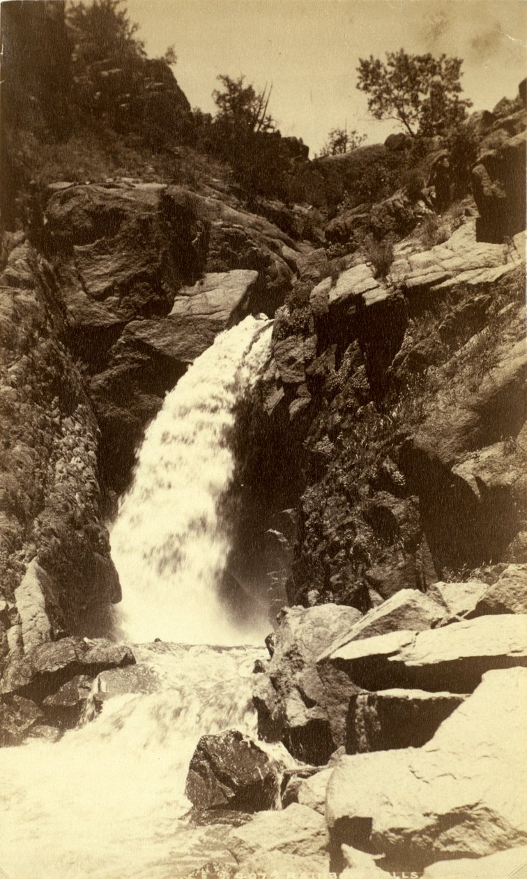 Regenboogwaterval door William Henry Jackson