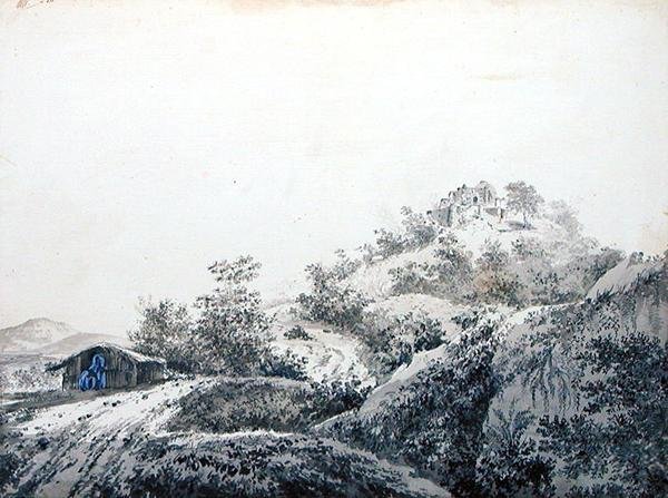 De Pas van Sicri Gully (Sakrigali) van Bengalen, Binnenkomend in de Provincie Bahar door William Hodges