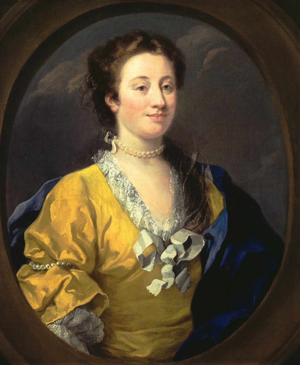 Portret van een Dame, c.1740 door William Hogarth