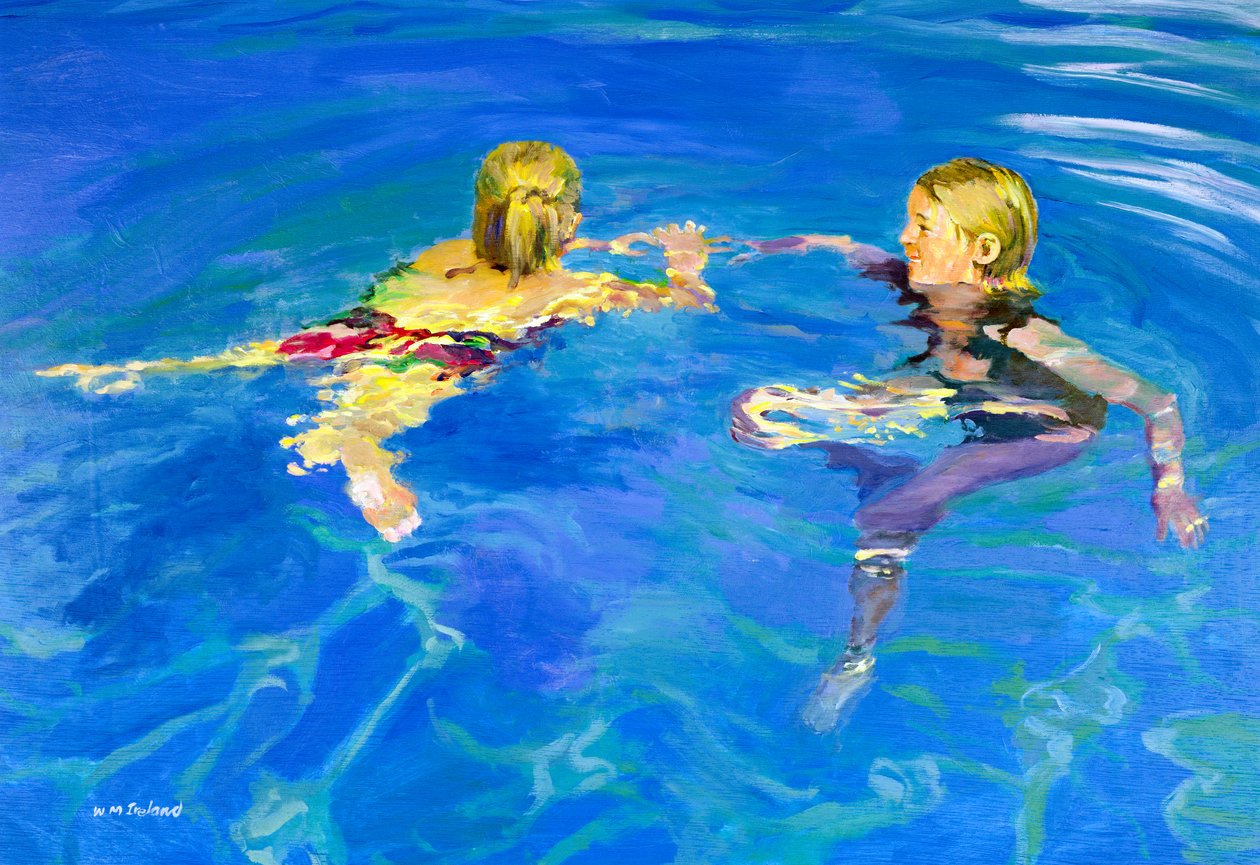 Op het water, 2005 door William Ireland