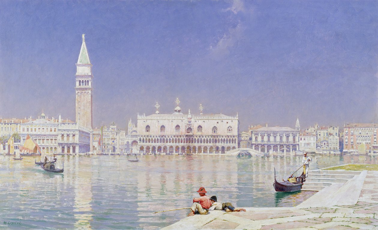 Venetië door William Logsdail