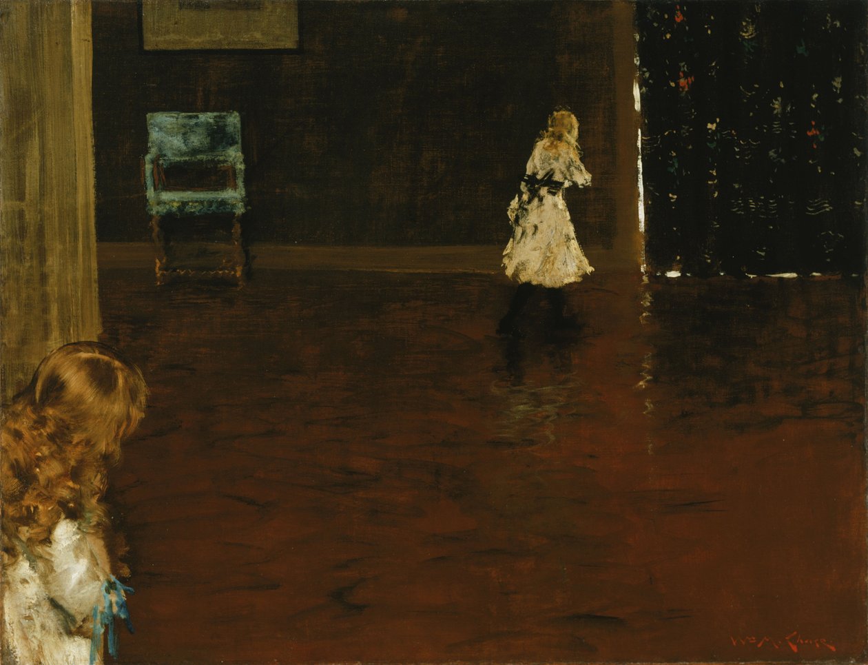 Verstoppertje door William Merritt Chase