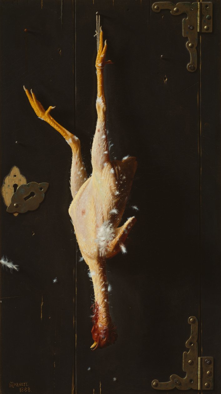 Voor het Zondagsdiner door William Michael Harnett