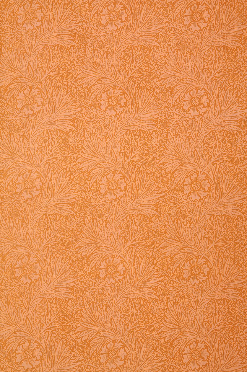 Goudsbloem textielontwerp door William Morris