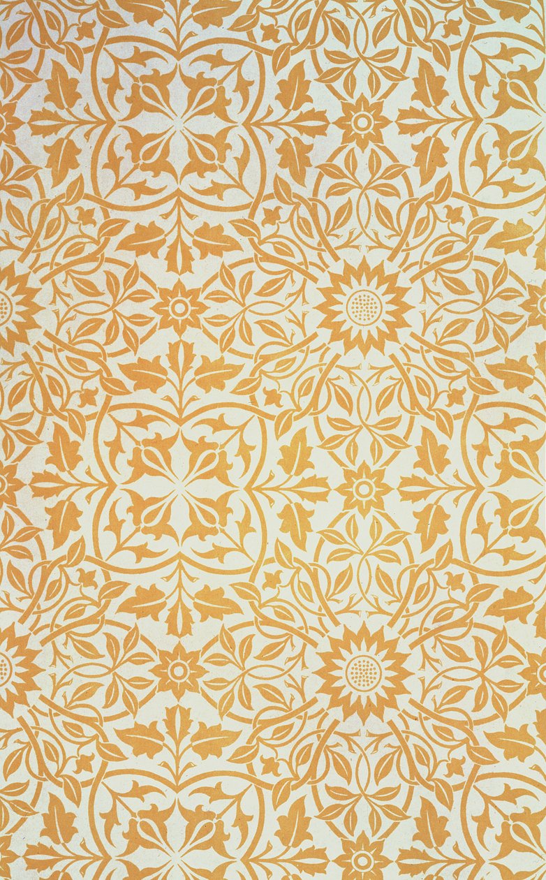 Textielontwerp door William Morris