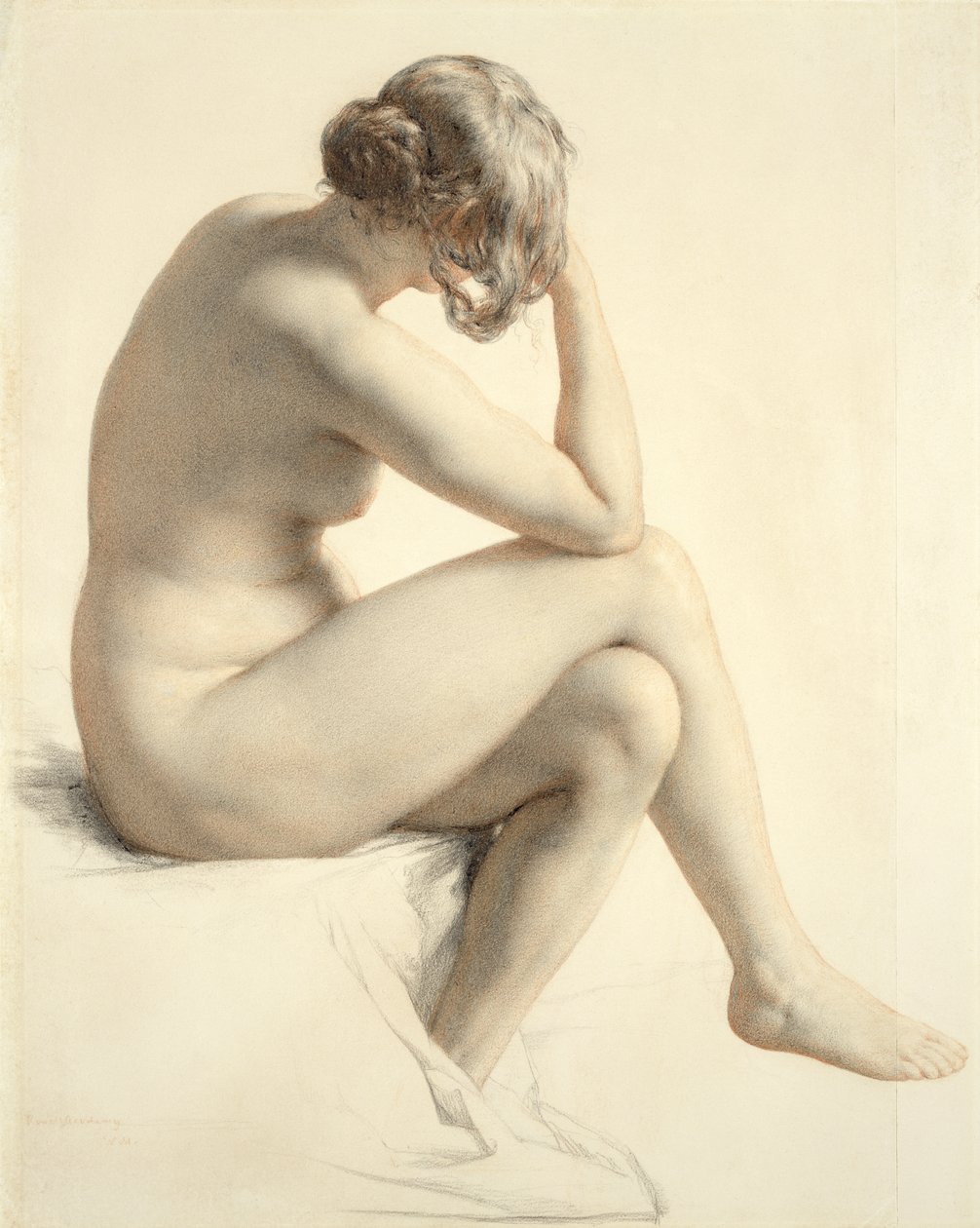 Levensstudie door William Mulready