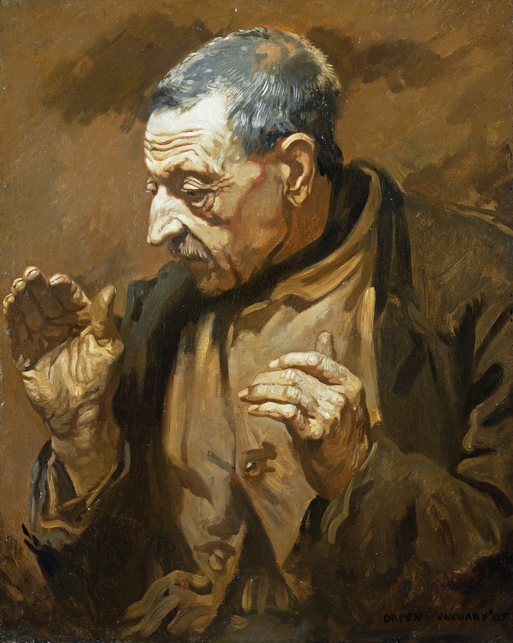 De Vliegenvanger, 1905 door William Orpen