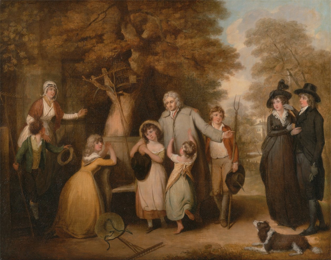 De Welwillende Erfgenaam of de Huurder Hersteld bij zijn Familie door William Redmore Bigg