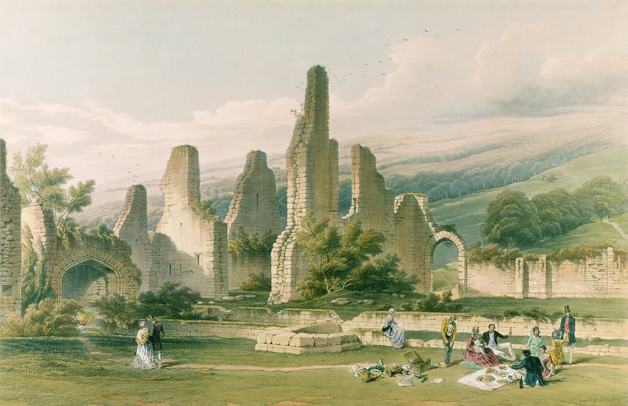 Sawley Abbey, uit 