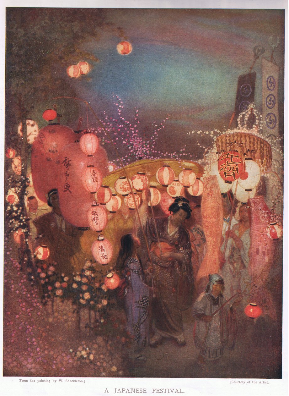 Een Japans Festival door William Shackleton