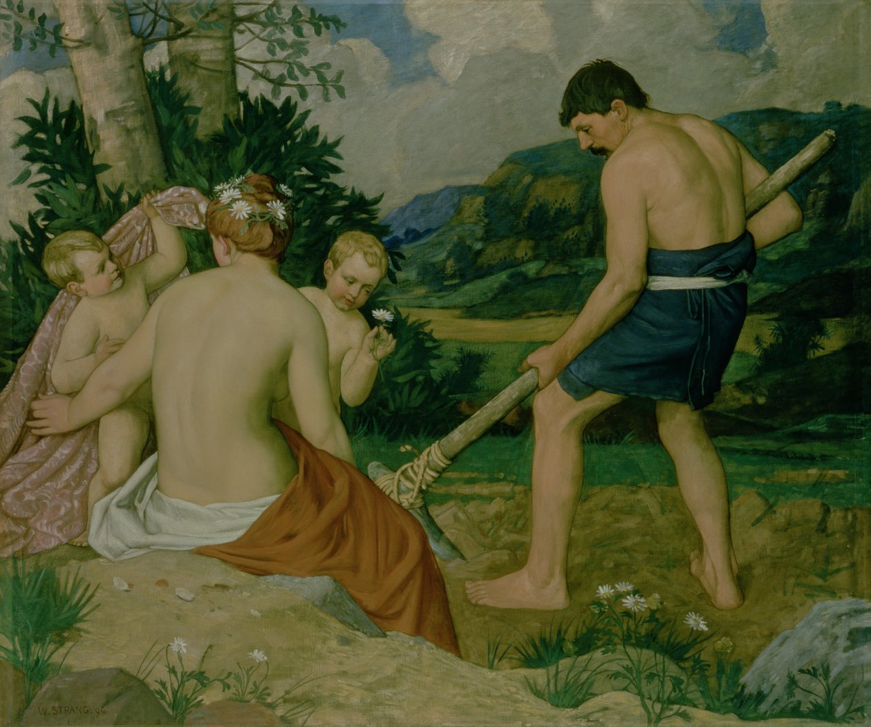 In het zweet uws aanschijns door William Strang