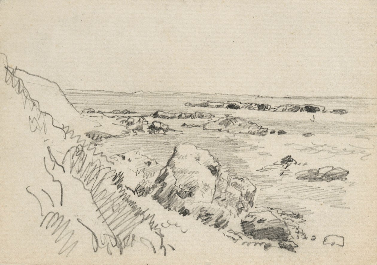 Rotsachtige Kust door William Trost Richards
