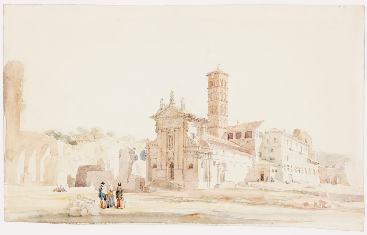 In het Forum, Rome door William Wood Deane