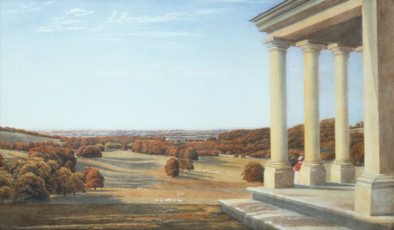 Dale Park, Arundel, Sussex door Joseph Mallord William Turner