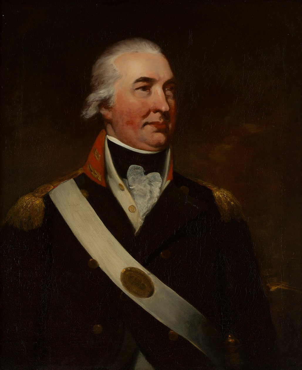 Halflang portret van kolonel Alexander Duff door William (attr. to) Beechey