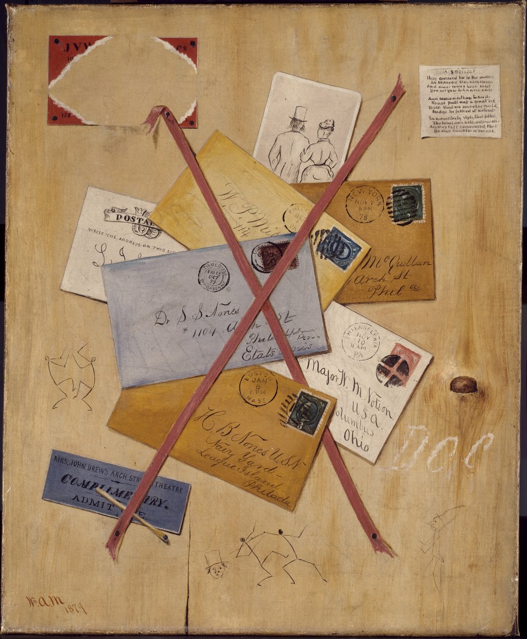 Rekbeeld voor Dr. Nones door William A. Mitchell