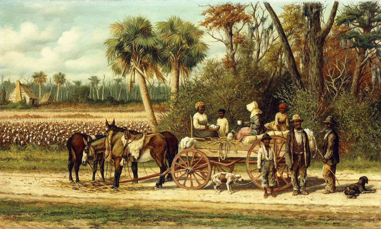 De wagen is leeg door William Aiken Walker