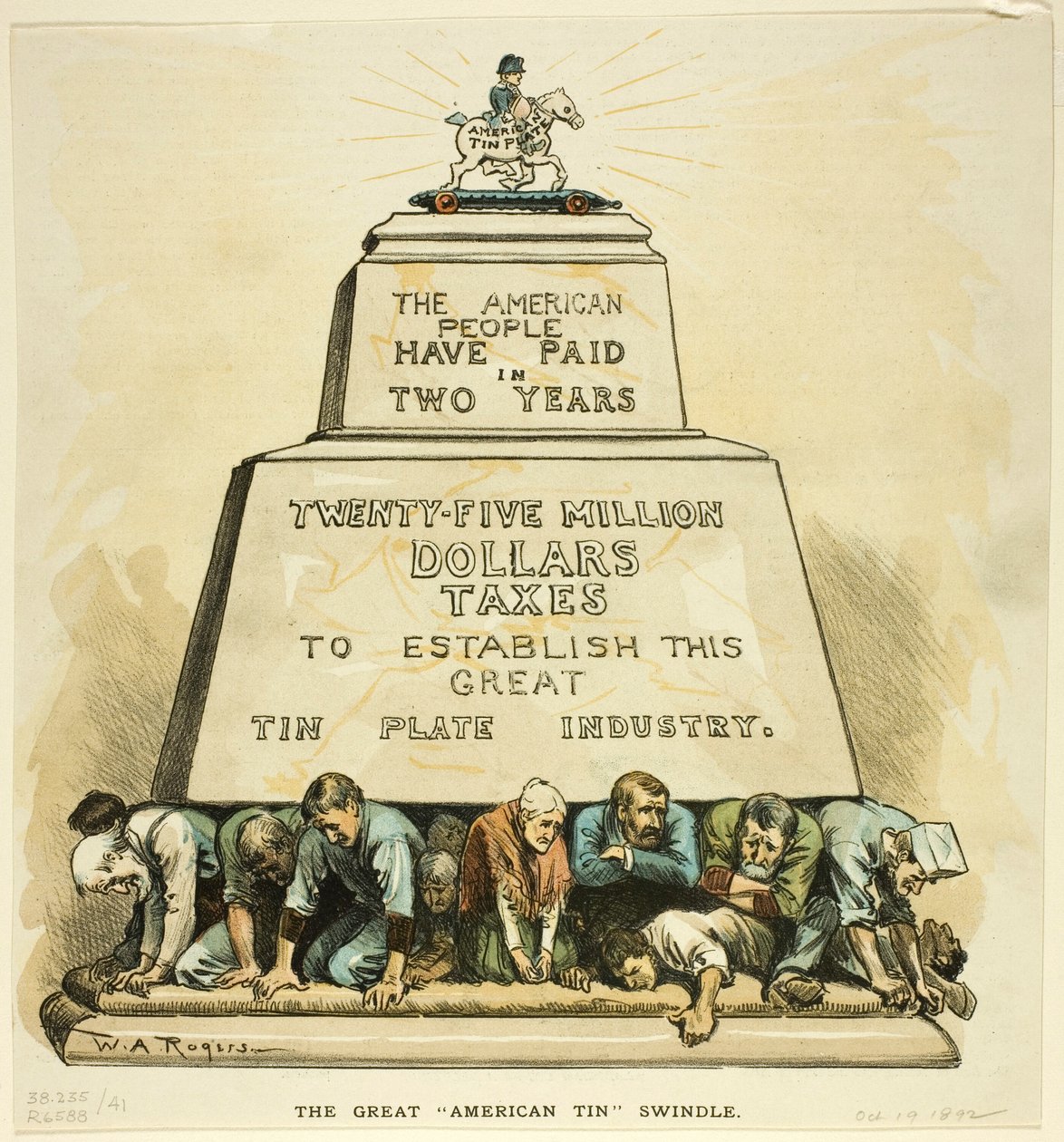De grote Amerikaanse blikjeszwendel door William Allen Rogers