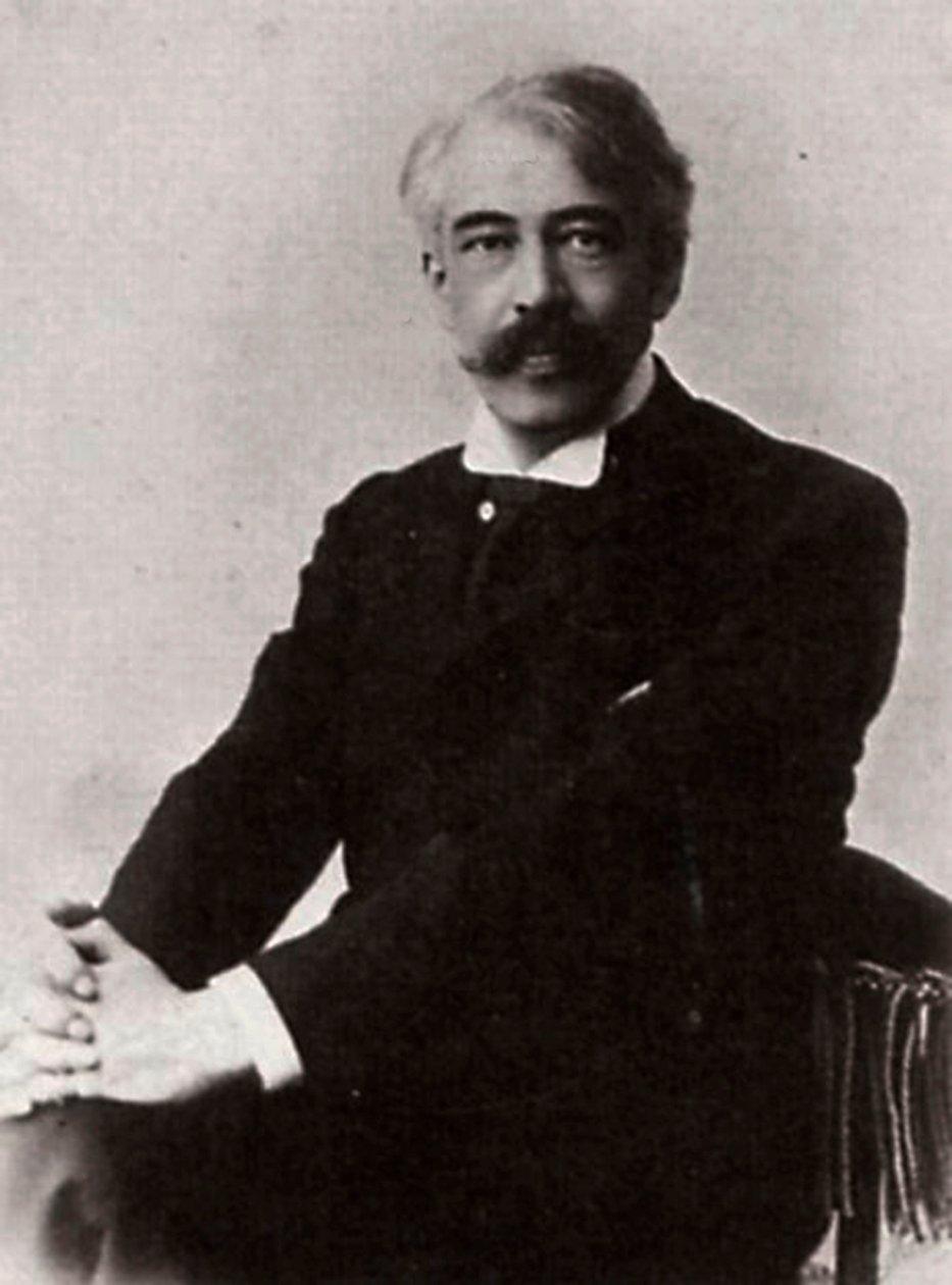 Konstantin Stanislavsky, Russische acteur en theaterregisseur, ca. 1890-ca. 1900 door William Andreevich Carrick