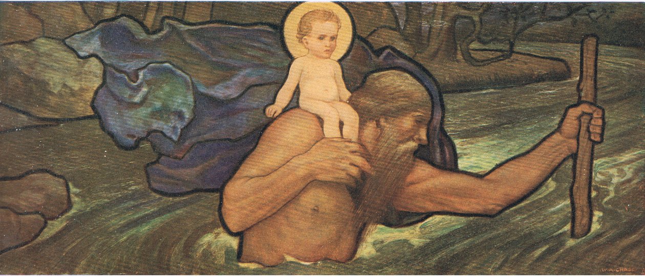Sint Christoffel, Bibbys Jaarboek, 1916-17 door William Arthur Chase
