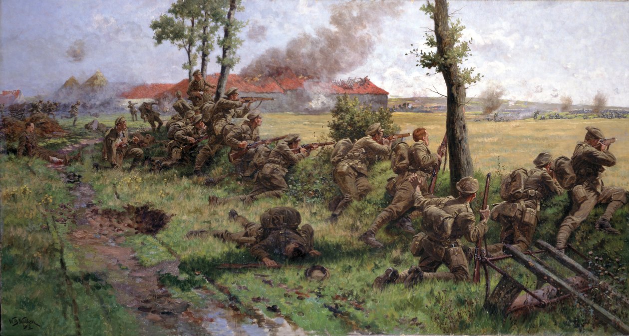 Onze ?Kleine Verachtelijken?, 1914 door William Barnes Wollen