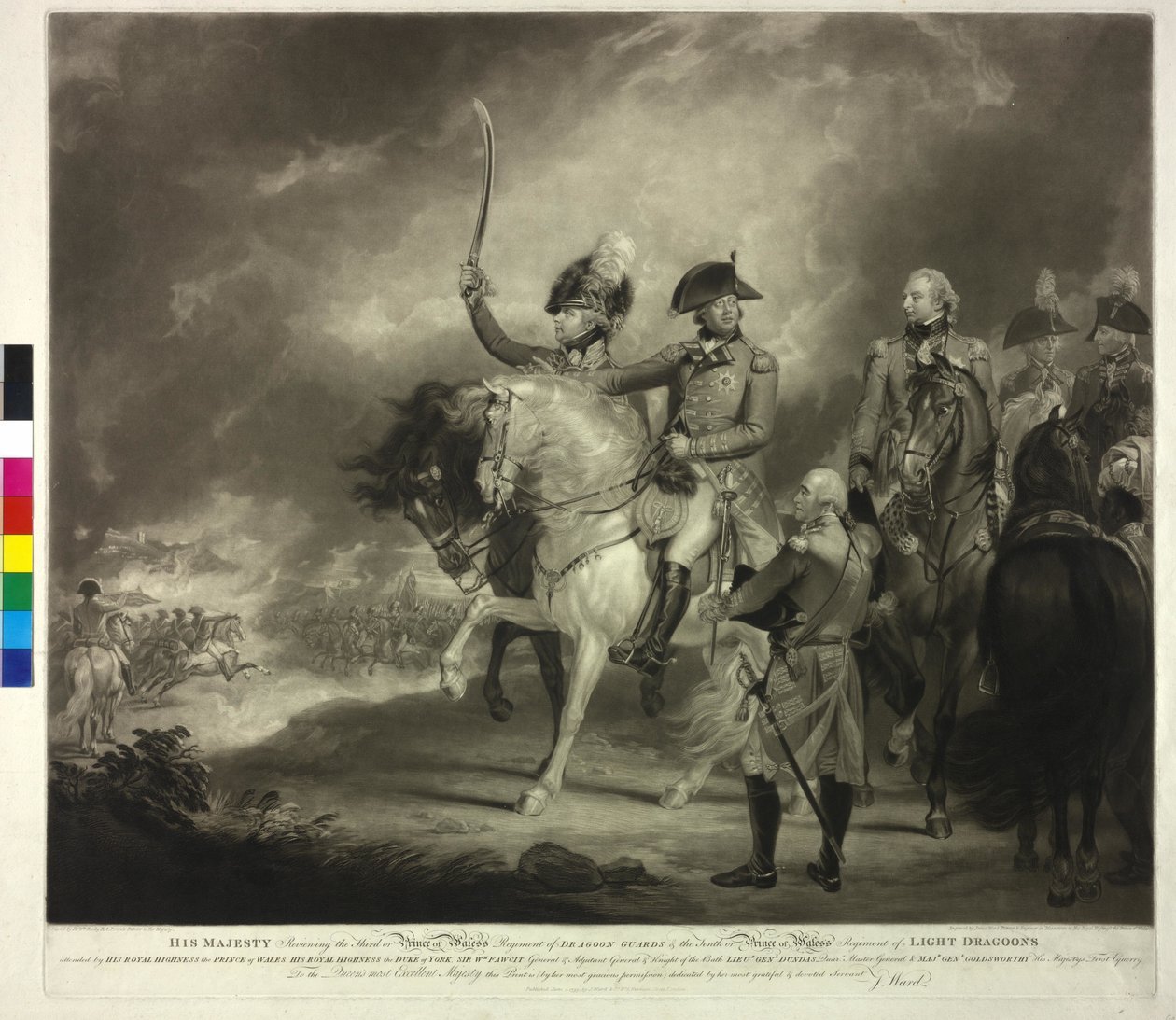 Koning van Engeland George III door William Beechey