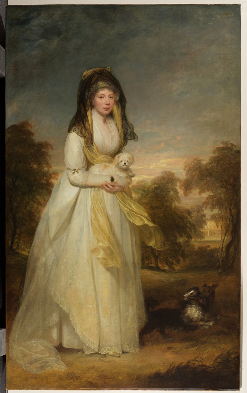Portret van Koningin Charlotte (1744-1818) door William Beechey