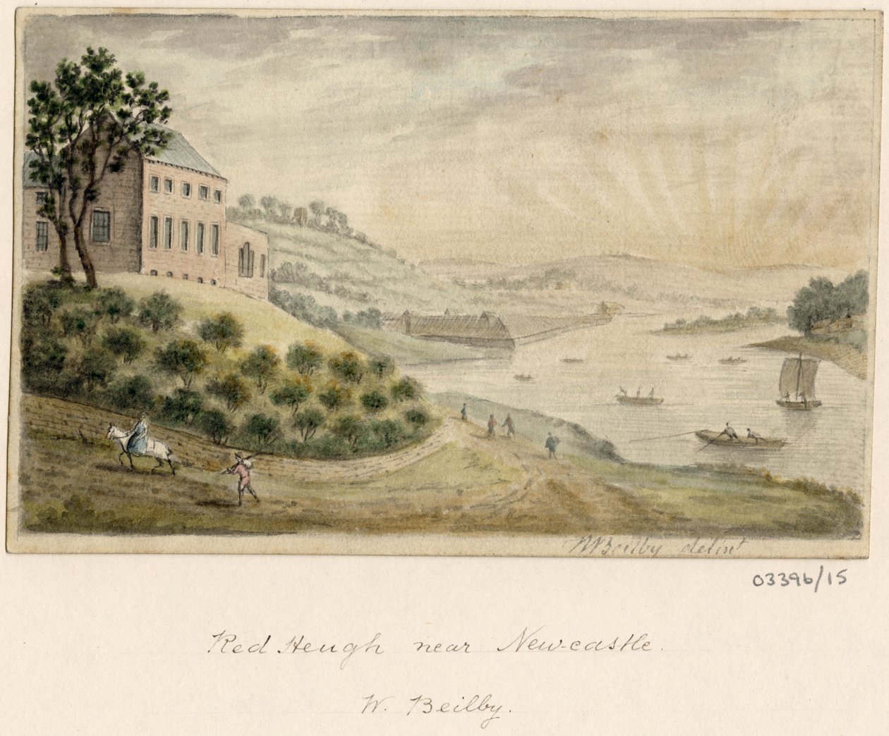 Een reeks schetsen, uitzichten in Groot-Brittannië, het Continent en Amerika door William Beilby