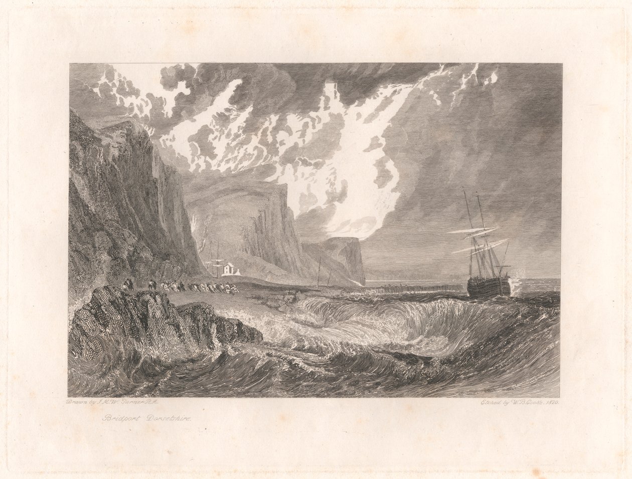 Bridport, Dorsetshire door William Bernard Cooke