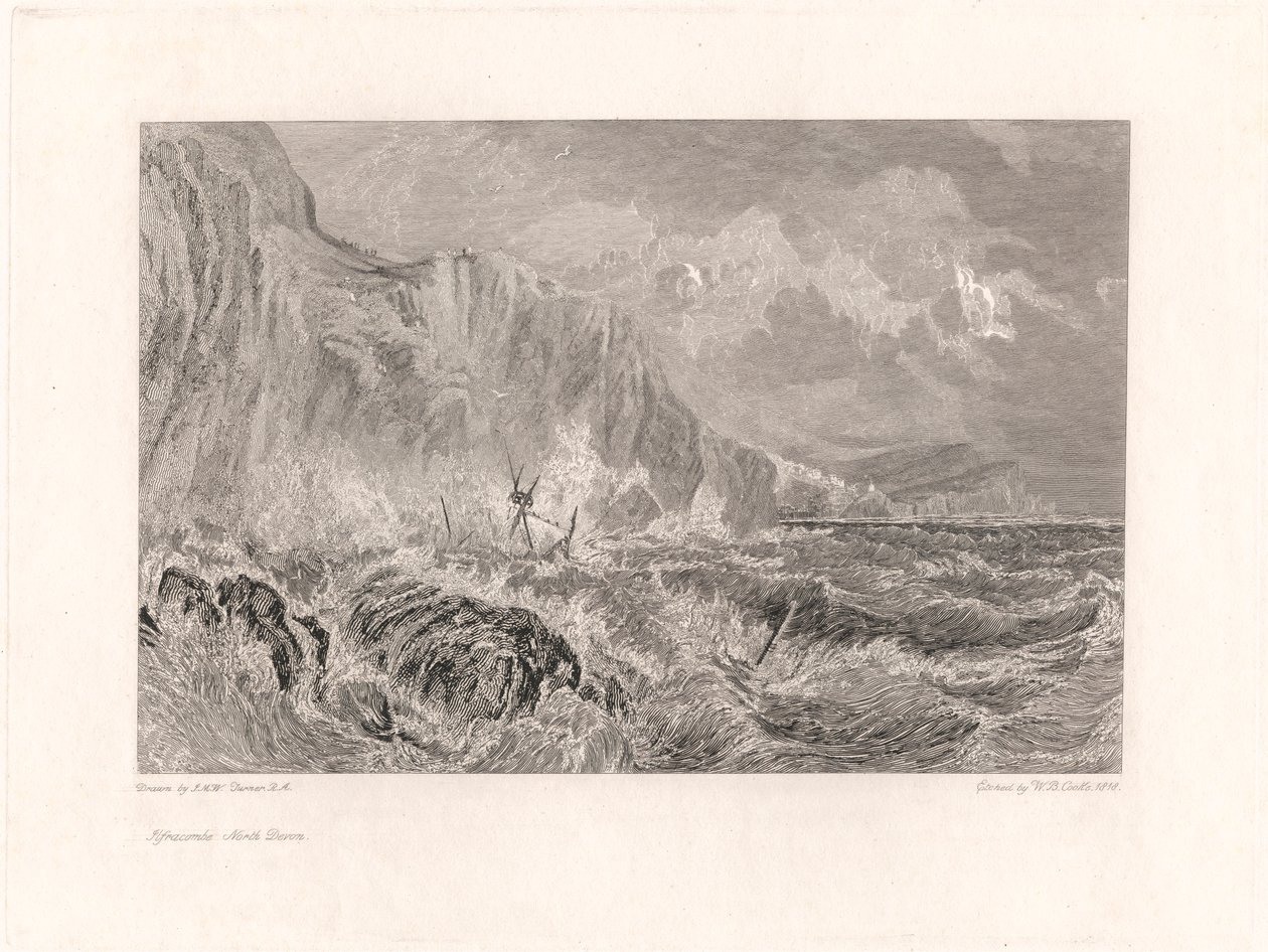 Ilfracombe, Noord-Devon door William Bernard Cooke