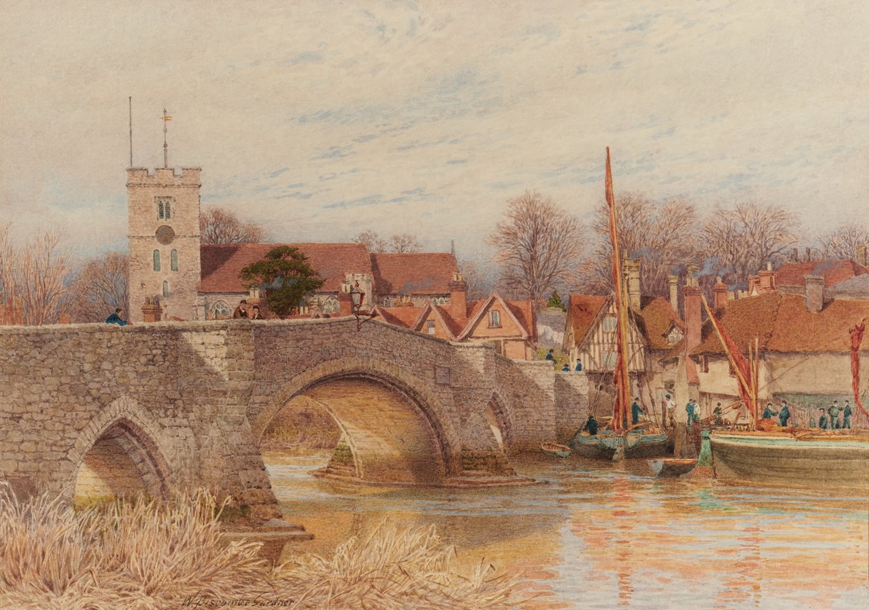 Aylesford brug door William Biscombe Gardner